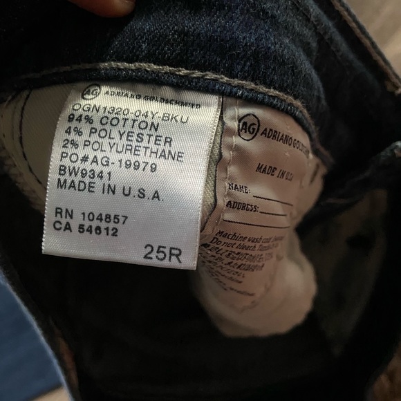 Adriano Goldschmied Tomboy Crop Straight Leg Jeans - Picture 5 of 5